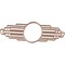 Ekena Millwork Elizabeth Wood Fretwork Prcd Ceiling Medallion, Cherry, 24"W x 12"H x 6 5/8"IW x 11 3/8"IH x 3/8"T CMWP24X12X0375EBCH - alternate 3